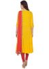 Readymade Yellow A Line Salwar Suit With Dupatta