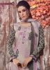 Purple Floral Digital Printed Palazzo Suit