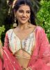 Multicolor Sequins Embellished Lehenga Choli In Chiffon