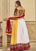 Multicolored Embroidered Navratri Lehenga Choli