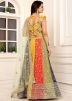 Multi Embroidered Lehenga Choli With Dupatta