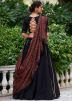 Black Cotton Navratri Lehenga Choli