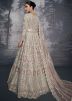 Mauve Pink Embroidered Kurti Style Lehenga Choli