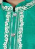 Readymade Green Color Art Silk Kids Dhoti Kurta