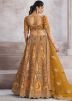 Yellow Embroidered Lehenga Choli