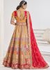 Multicolor Embroidered Lehenga Choli
