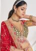 Multicolor Embroidered Lehenga Choli
