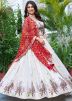 White Embroidered Lehenga Choli