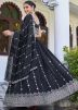 Black Embroidered Lehenga Choli