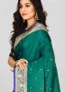 Green Banarasi Silk Festive Saree