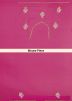 Pink Georgette Hand Work Saree With Blouse