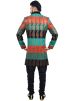 Multicolor Brocade Woven Sherwani With Breeches