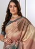 Multicolor Silk Saree In Printed