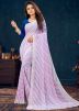 Multicolor Leheria Printed Saree In Georgette