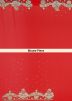 Red Heavy Border Georgette Saree 