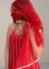 Readymade Red Sequins Embellished Salwar Suit