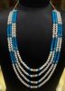Blue Bead Studded Groom Kantha Mala