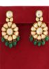 Green Kundan & Stone Studded Choker Set