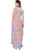 Multicolor Georgette Readymade SareeIn Digital Print