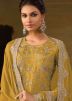 Yellow Embroidered Salwar Suit Set
