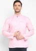 Readymade Pink Viscose Short Kurta