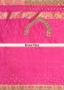 Green & Pink Handwork Saree In Kanjivaram Silk