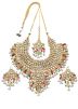 Multicolored Kundan Studded Necklace Set