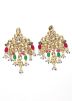 Multicolored Kundan Studded Necklace Set