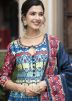 Multicolor Digital Printed Anarkali Suit With Dupatta