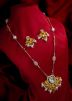 Yellow Kundan Studded Necklace Set