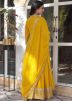 Yellow Embroidered Readymade Anarkali Suit Set
