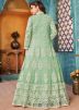 Green Embroidered Anarkali Salwar Suit Set