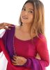 Multicolored Georgette Anarkali Suit & Dupatta