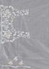 Grey Resham Embroidered Net Saree