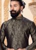 Father & Son Gold Readymade Kurta Pyjama