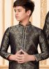 Father & Son Gold Readymade Kurta Pyjama