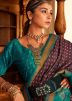 Wine Art Silk Saree In Zari Woven Work