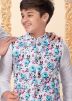 Father & Son Readymade Kurta Pajama In White