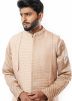 Readymade Pajama With Pink Kurta & Nehru Jacket