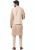 Readymade Pajama With Pink Kurta & Nehru Jacket