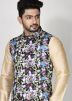 Multi-Colored Digital Printed Nehru Jacket
