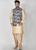 Multi-Colored Digital Printed Nehru Jacket