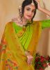 Green Woven Border Paithani Saree