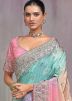 Multicolor Woven Saree In Kanjivaram Silk