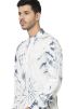 Readymade Off White Tie-Dye Printed Kurta Pajama
