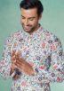 Blue Color Art Silk Readymade Kurta Pajama