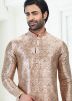 Cream Readymade Digital Print Kurta Pajama