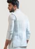 Readymade Blue Embroidered Jacket