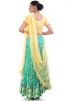Aqua Green Embroidered Lehenga Choli With Dupatta 