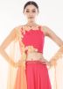 Pink Lehenga Choli With Attached Dupatta